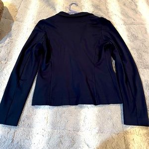 Love Token Navy Blue Unlined 2 Button Women Blazer Size Medium New w/o Tags